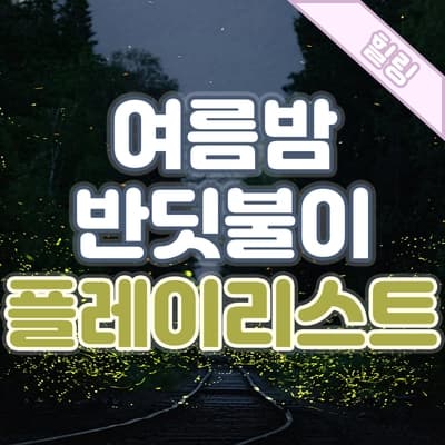 고요한 숲속, 반딧불이 빛나는 여름밤 플레이리스트🌠